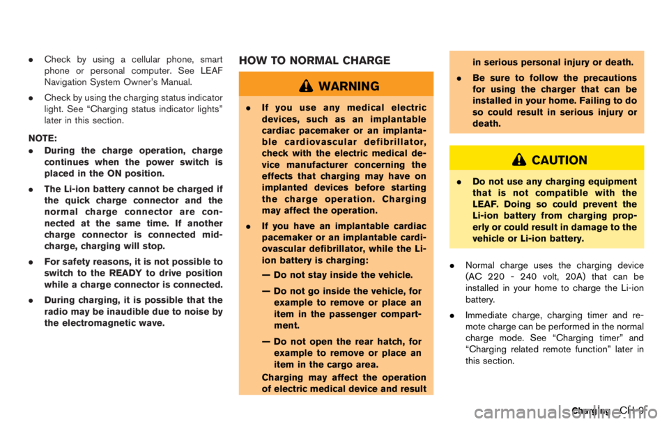 NISSAN LEAF 2012 Repair Manual 