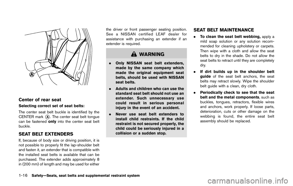 NISSAN LEAF 2011  Owners Manual 