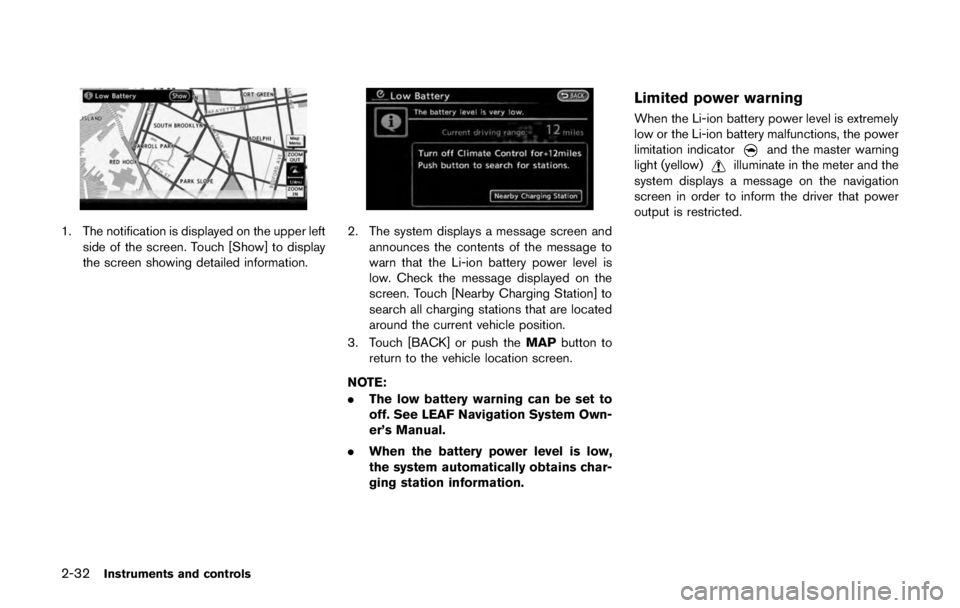 NISSAN LEAF 2011  Owners Manual 