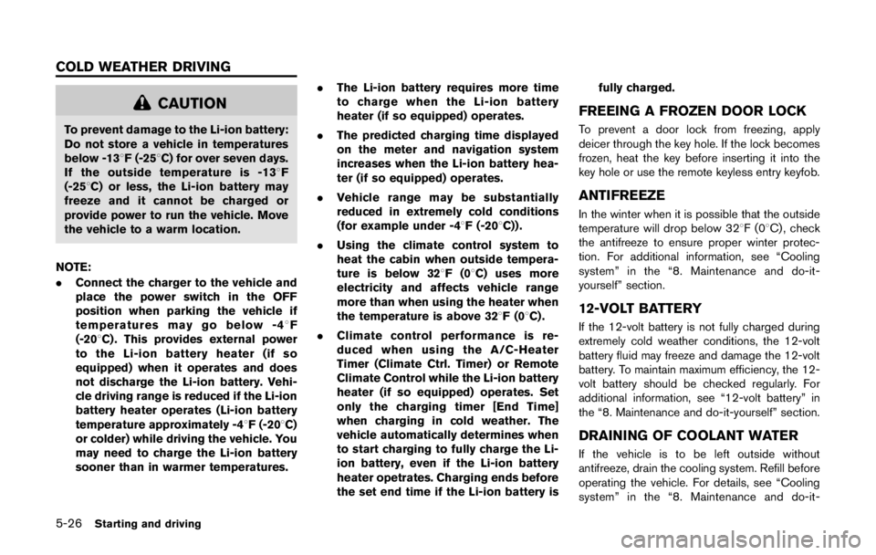 NISSAN LEAF 2011 Owners Manual NISSAN LEAF 2011 Owners Manual
