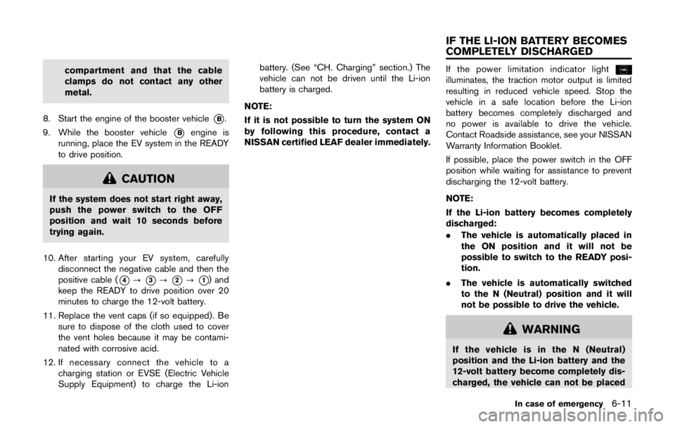 NISSAN LEAF 2011  Owners Manual 