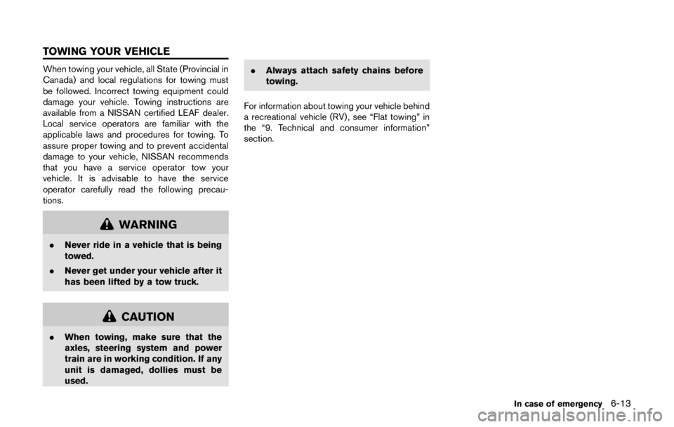 NISSAN LEAF 2011  Owners Manual 