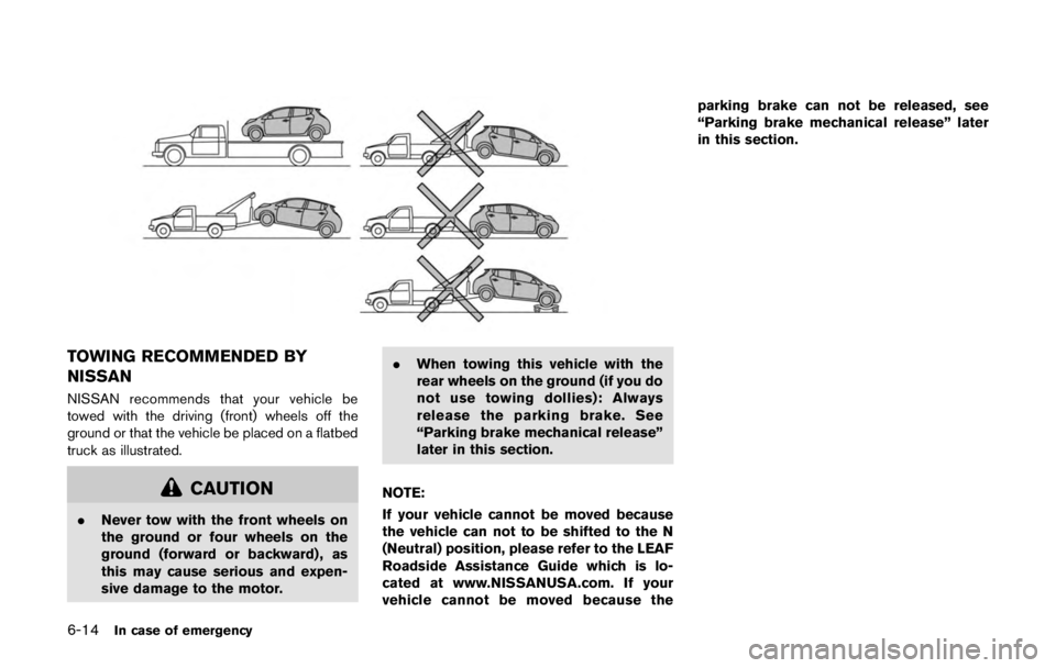 NISSAN LEAF 2011  Owners Manual 
