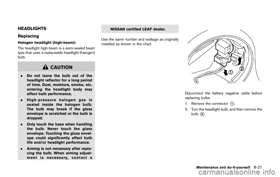 NISSAN LEAF 2011 Owners Manual NISSAN LEAF 2011 Owners Manual