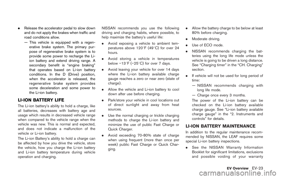 NISSAN LEAF 2011 Service Manual 