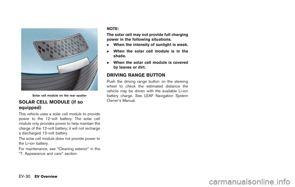 NISSAN LEAF 2011 Workshop Manual 