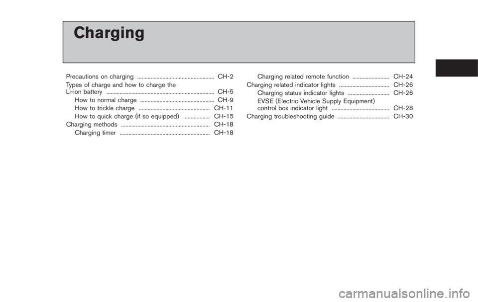 NISSAN LEAF 2011 Workshop Manual 