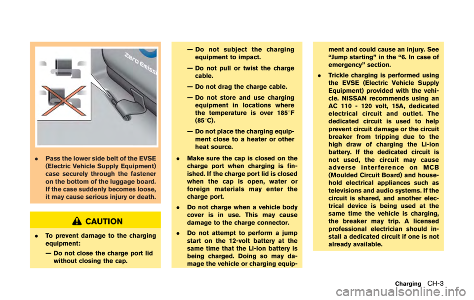 NISSAN LEAF 2011 Workshop Manual 