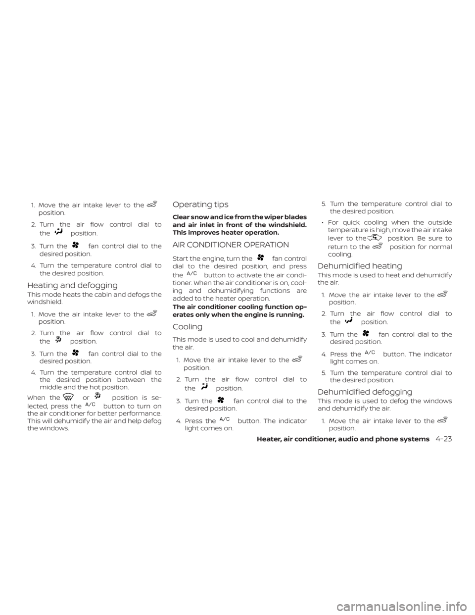 NISSAN MICRA 2021  Owners Manual 