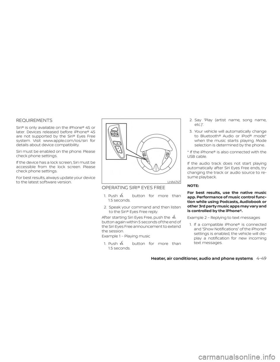 NISSAN MICRA 2021  Owners Manual 