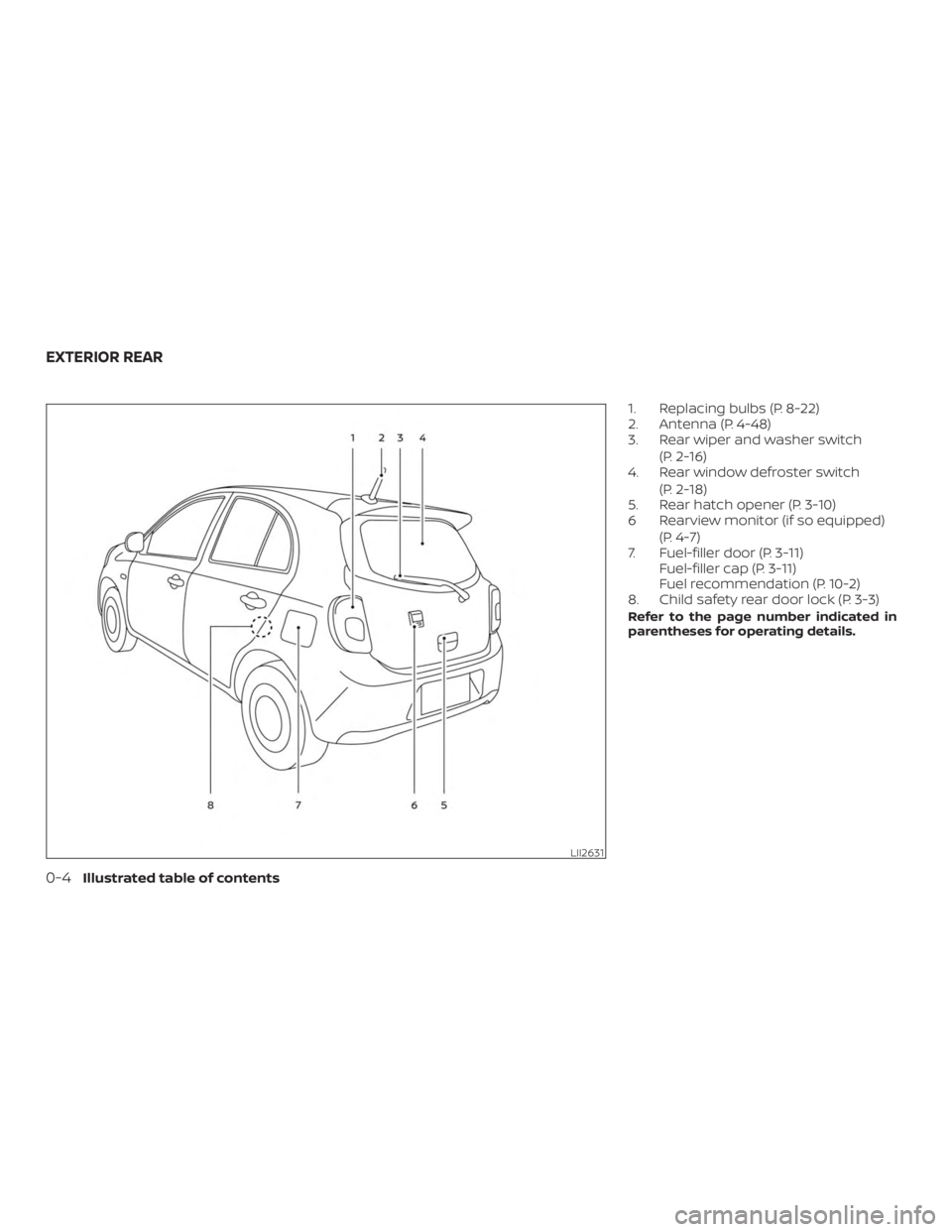 NISSAN MICRA 2020 User Guide NISSAN MICRA 2020 User Guide