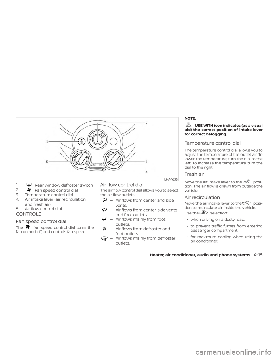 NISSAN MICRA 2020  Owners Manual 