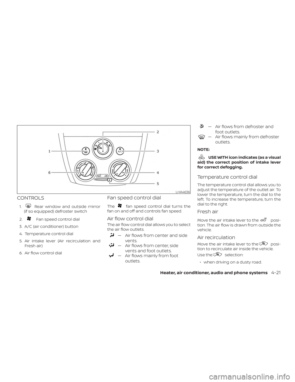 NISSAN MICRA 2020  Owners Manual 