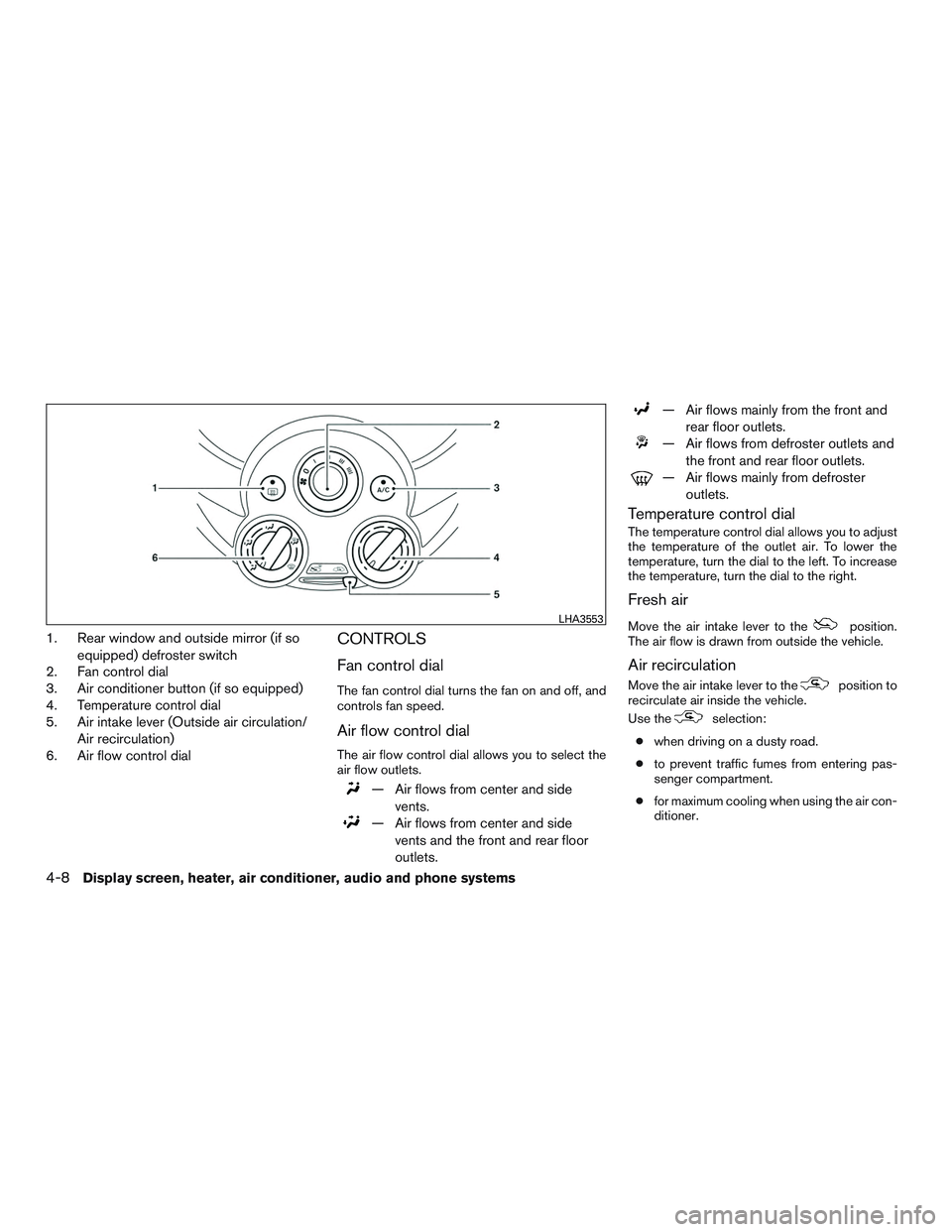 NISSAN MICRA 2011  Owners Manual 