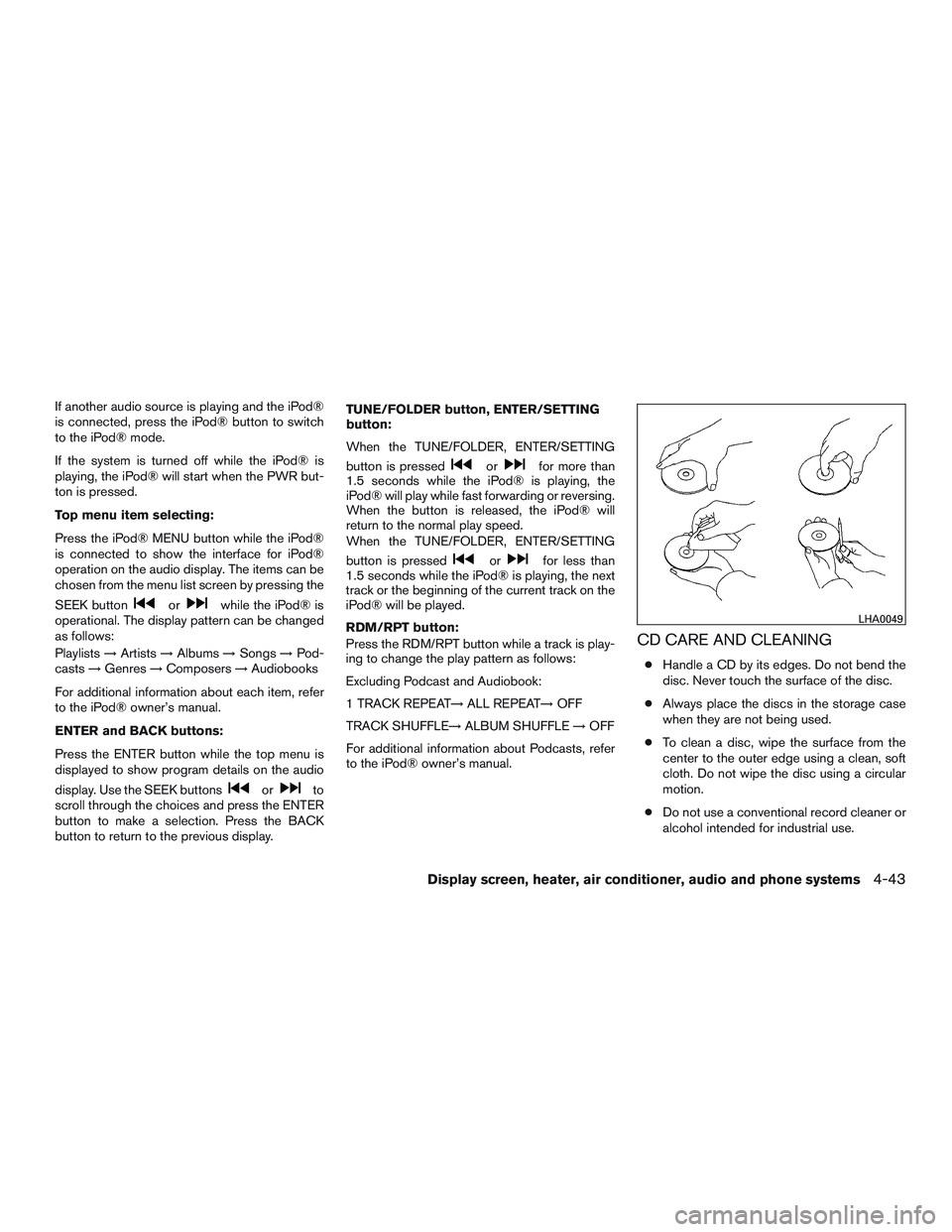 NISSAN MICRA 2011 Owners Manual NISSAN MICRA 2011 Owners Manual