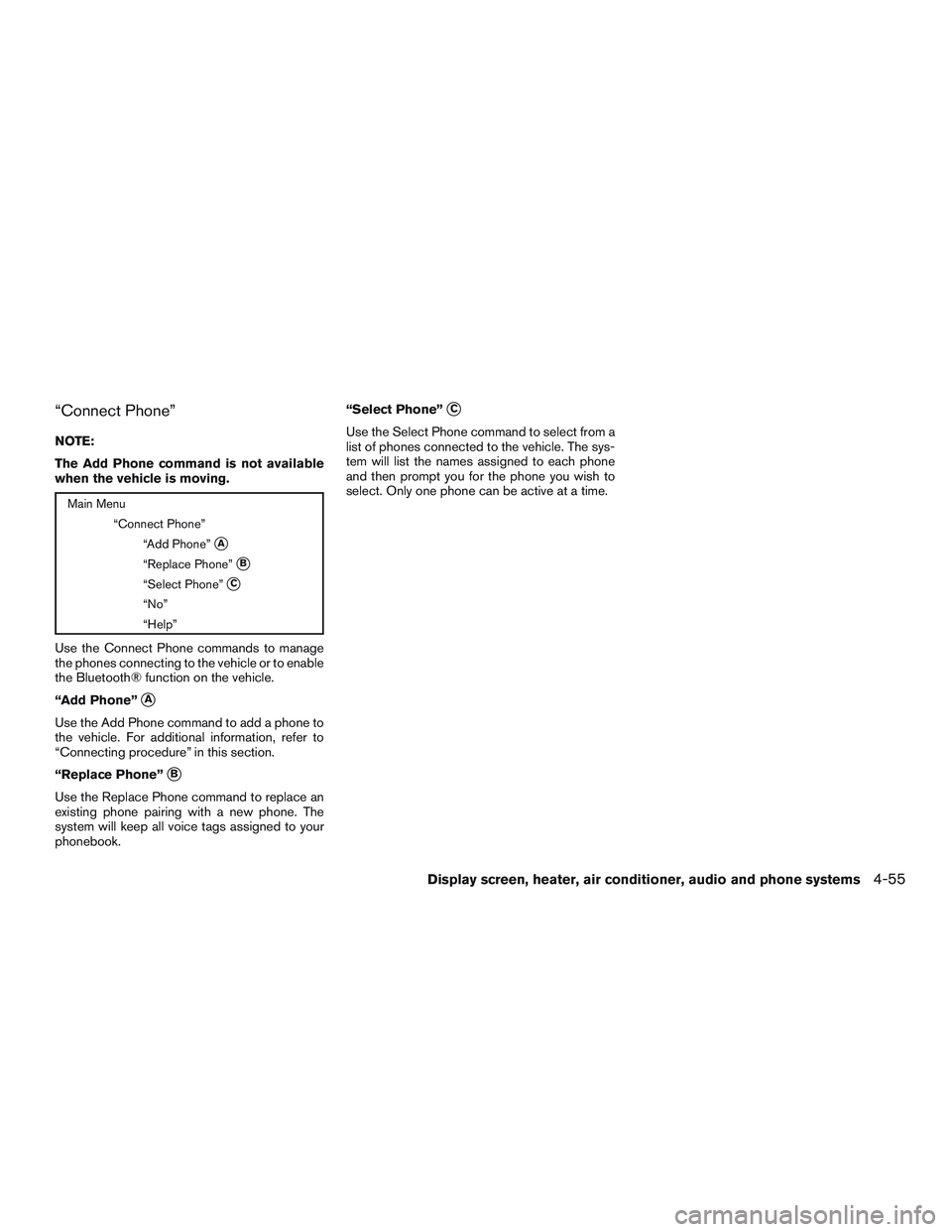 NISSAN MICRA 2011  Owners Manual 