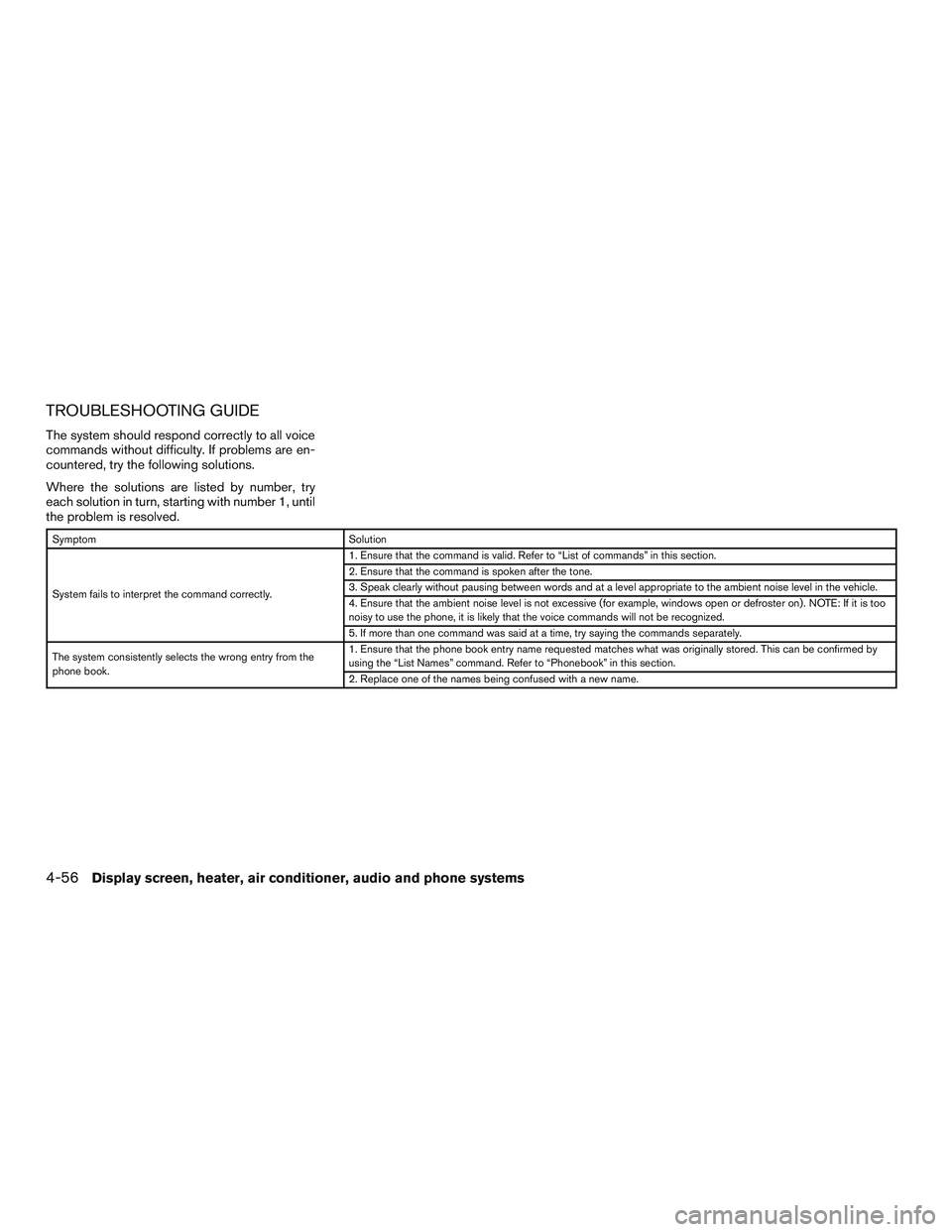 NISSAN MICRA 2011  Owners Manual 