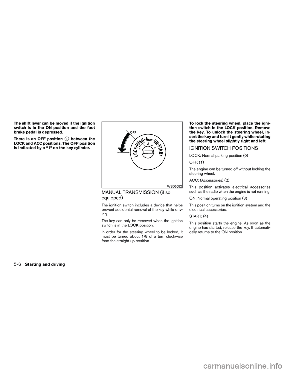 NISSAN MICRA 2011  Owners Manual 