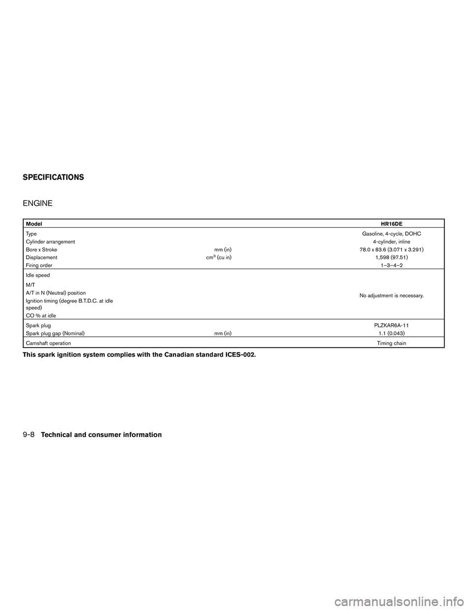 NISSAN MICRA 2011  Owners Manual 
