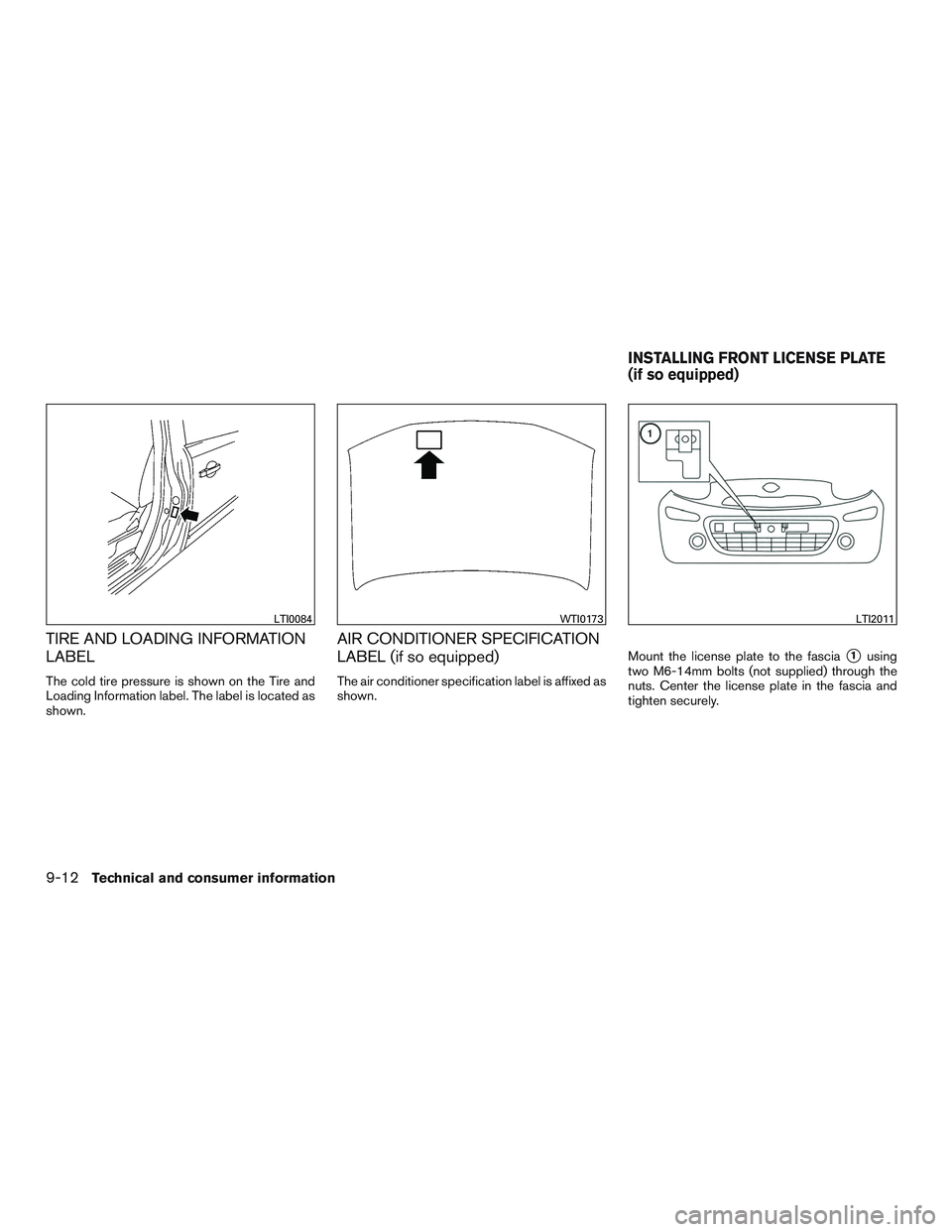 NISSAN MICRA 2011  Owners Manual 