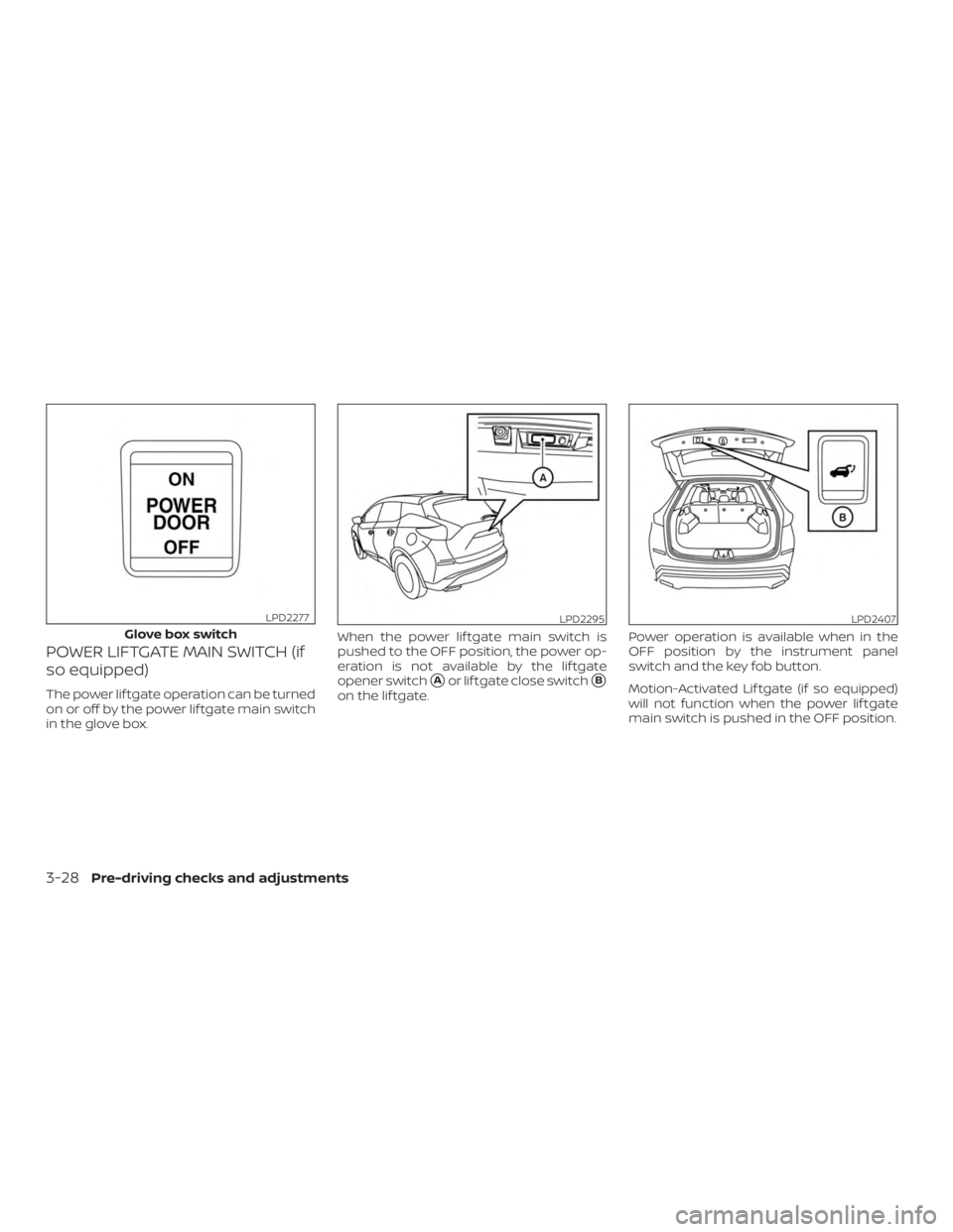 NISSAN MURANO PLATINUM 2018  Owners Manual 