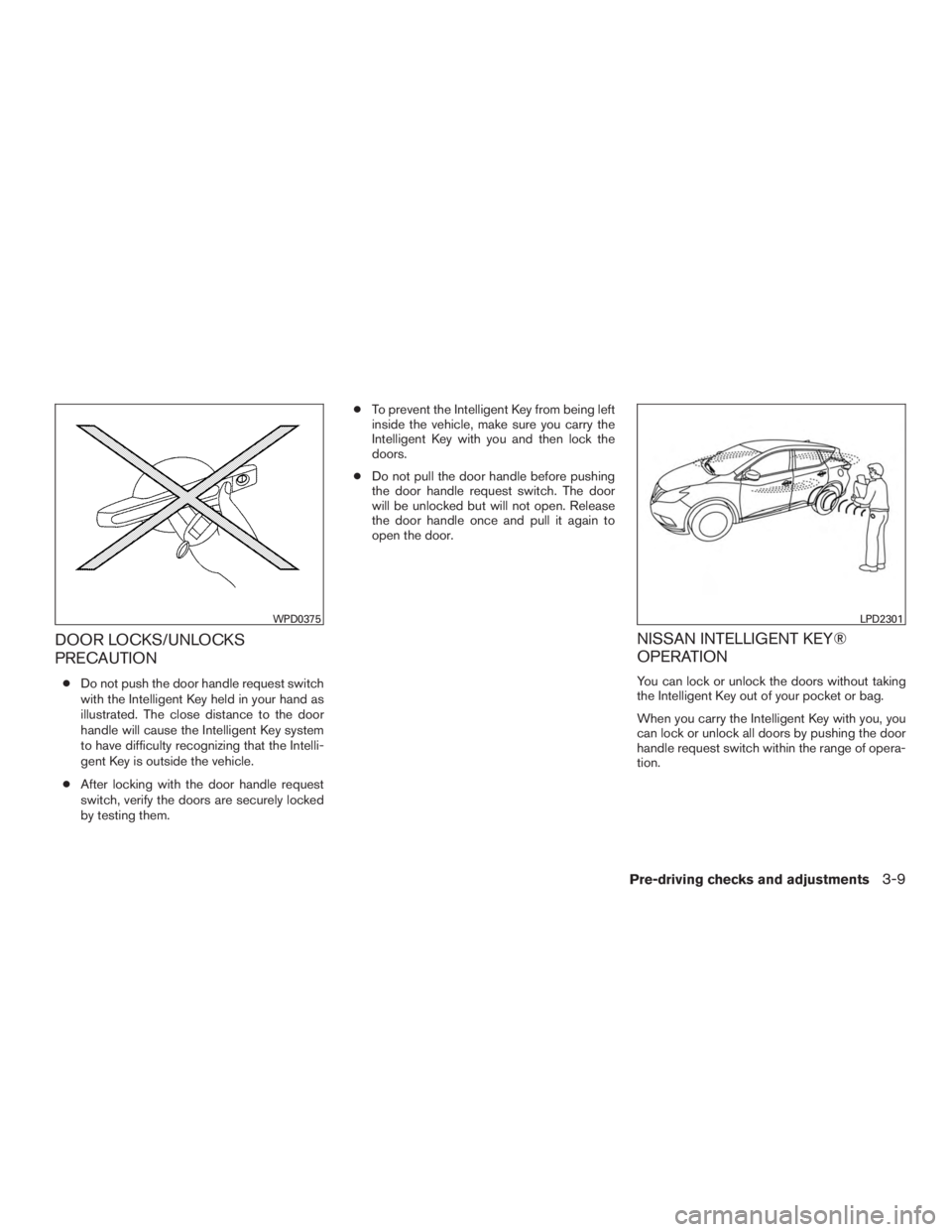 NISSAN MURANO PLATINUM 2015  Owners Manual 