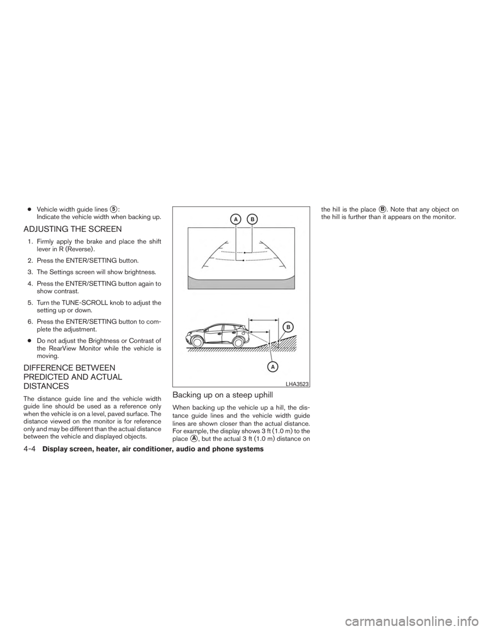 NISSAN MURANO PLATINUM 2015  Owners Manual 