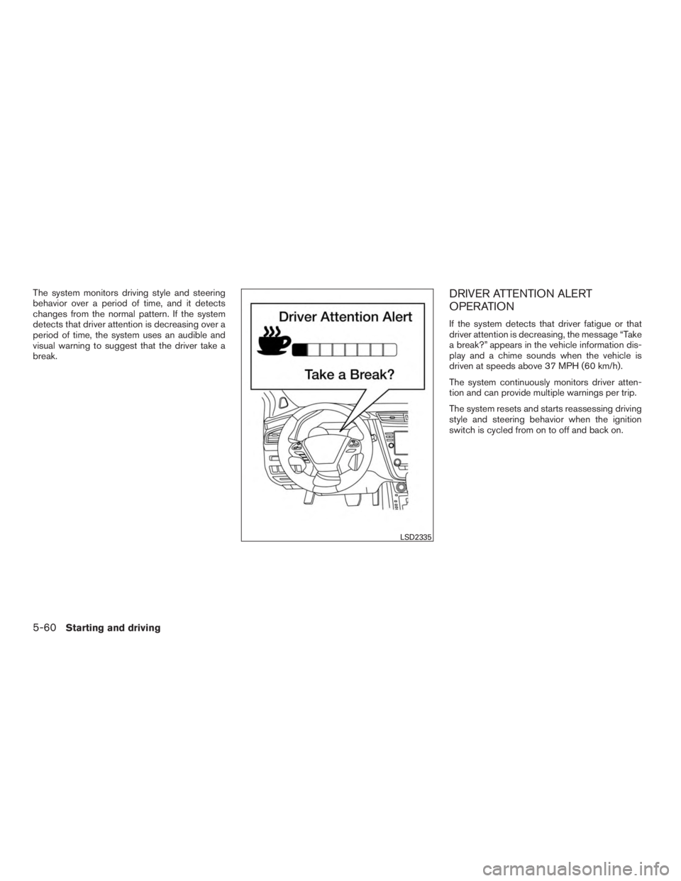 NISSAN MURANO PLATINUM 2015  Owners Manual 