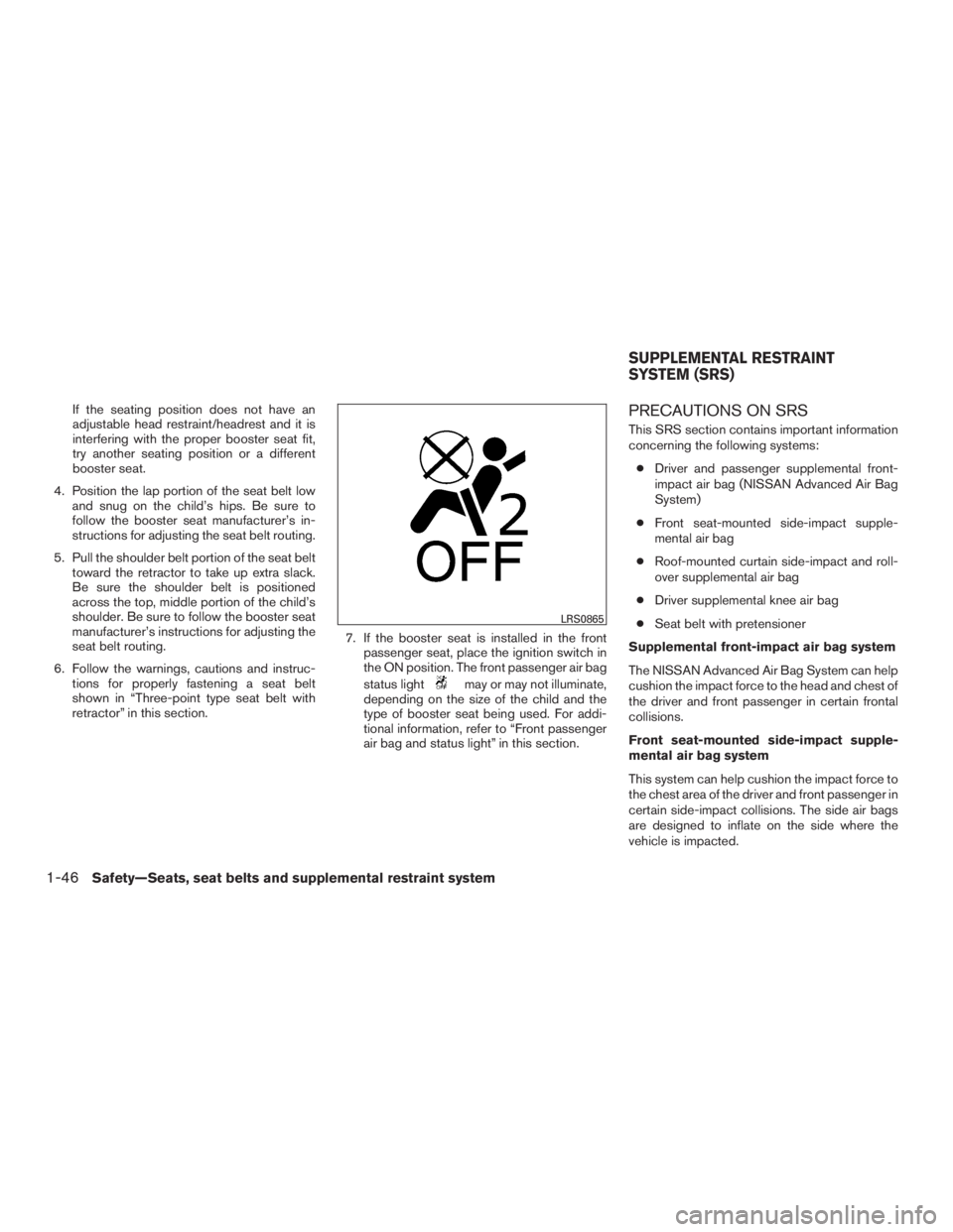 NISSAN MURANO PLATINUM 2015 Repair Manual 