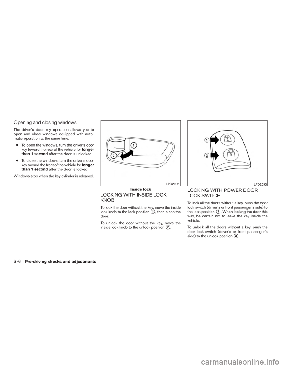 NISSAN MURANO PLATINUM 2017  Owners Manual 