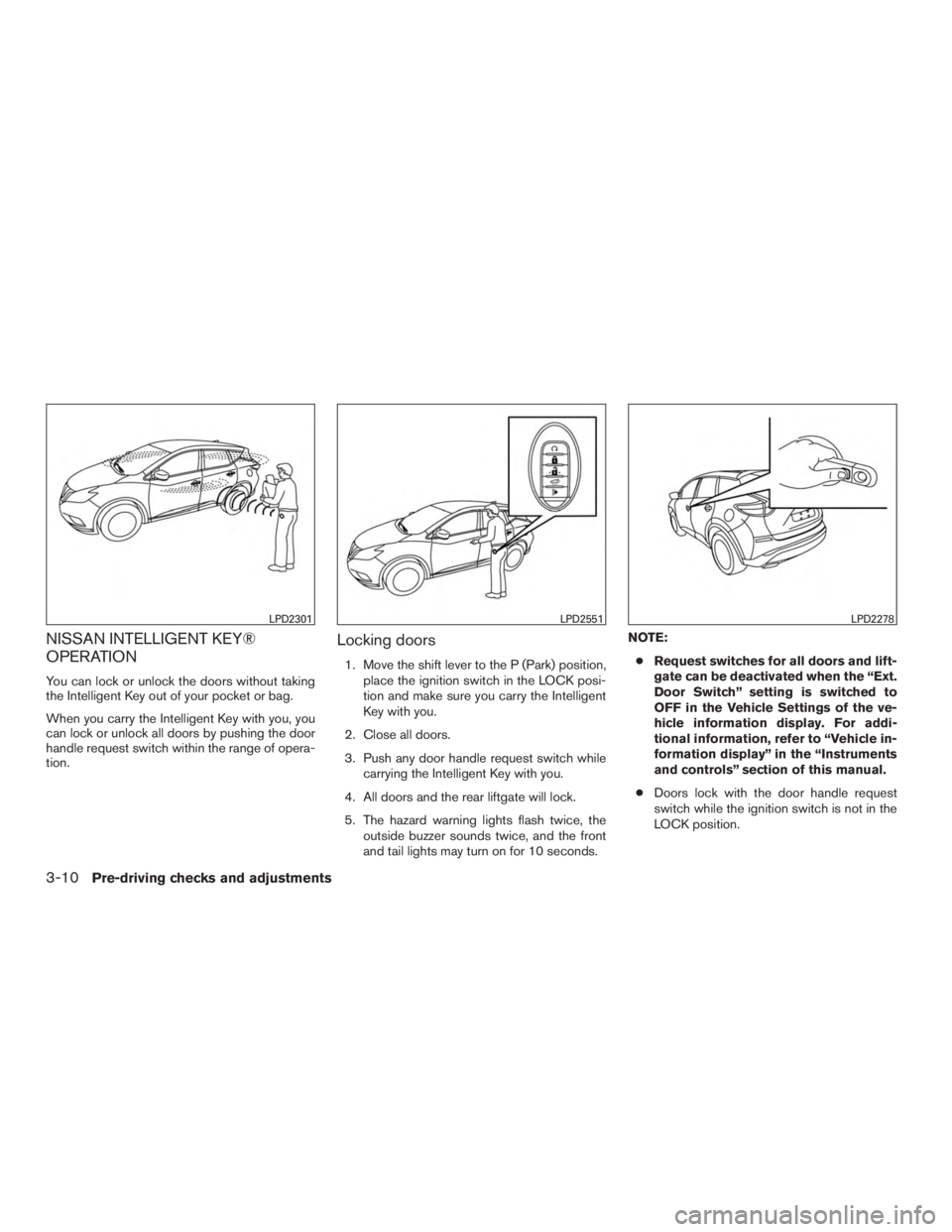 NISSAN MURANO PLATINUM 2017 Owners Manual NISSAN MURANO PLATINUM 2017 Owners Manual
