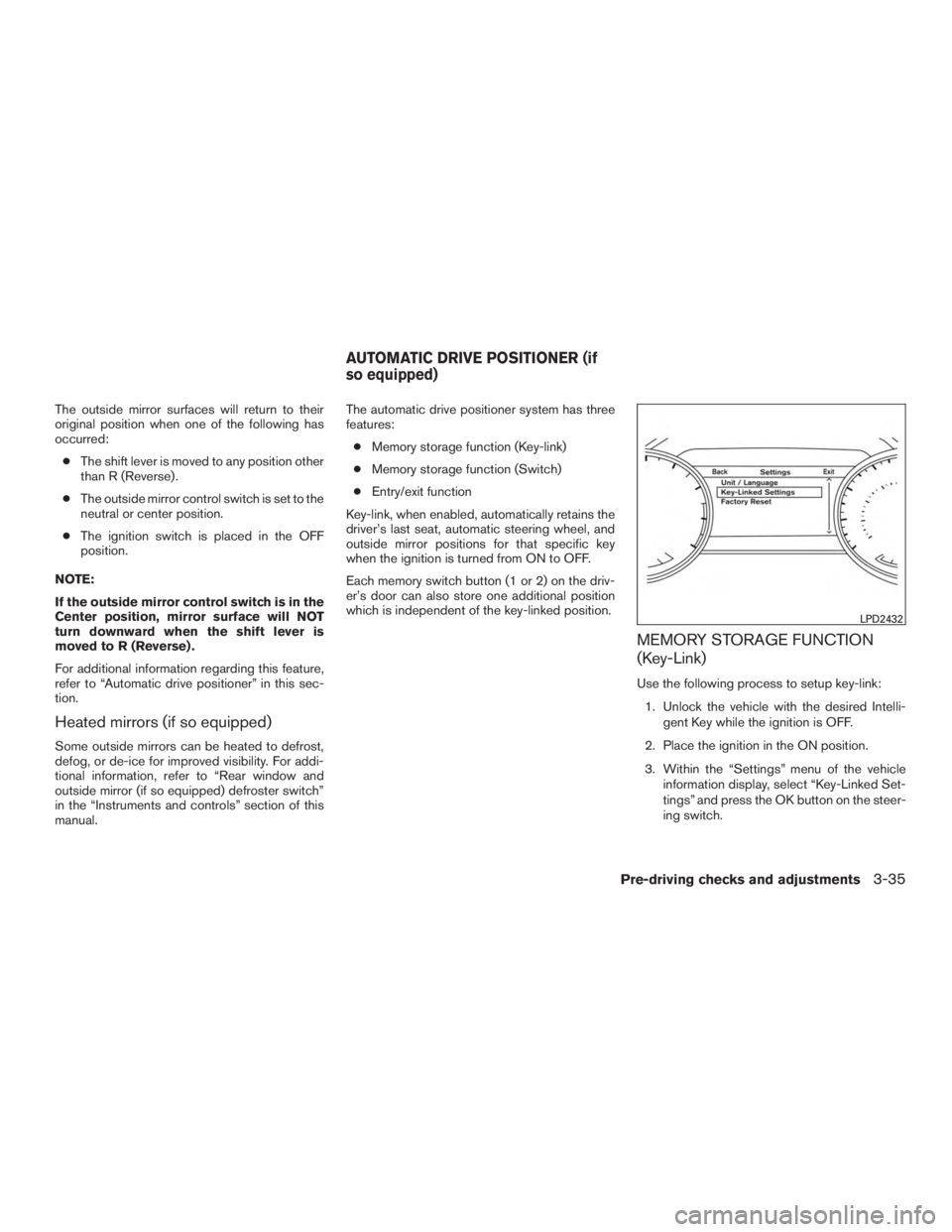 NISSAN MURANO PLATINUM 2017  Owners Manual 