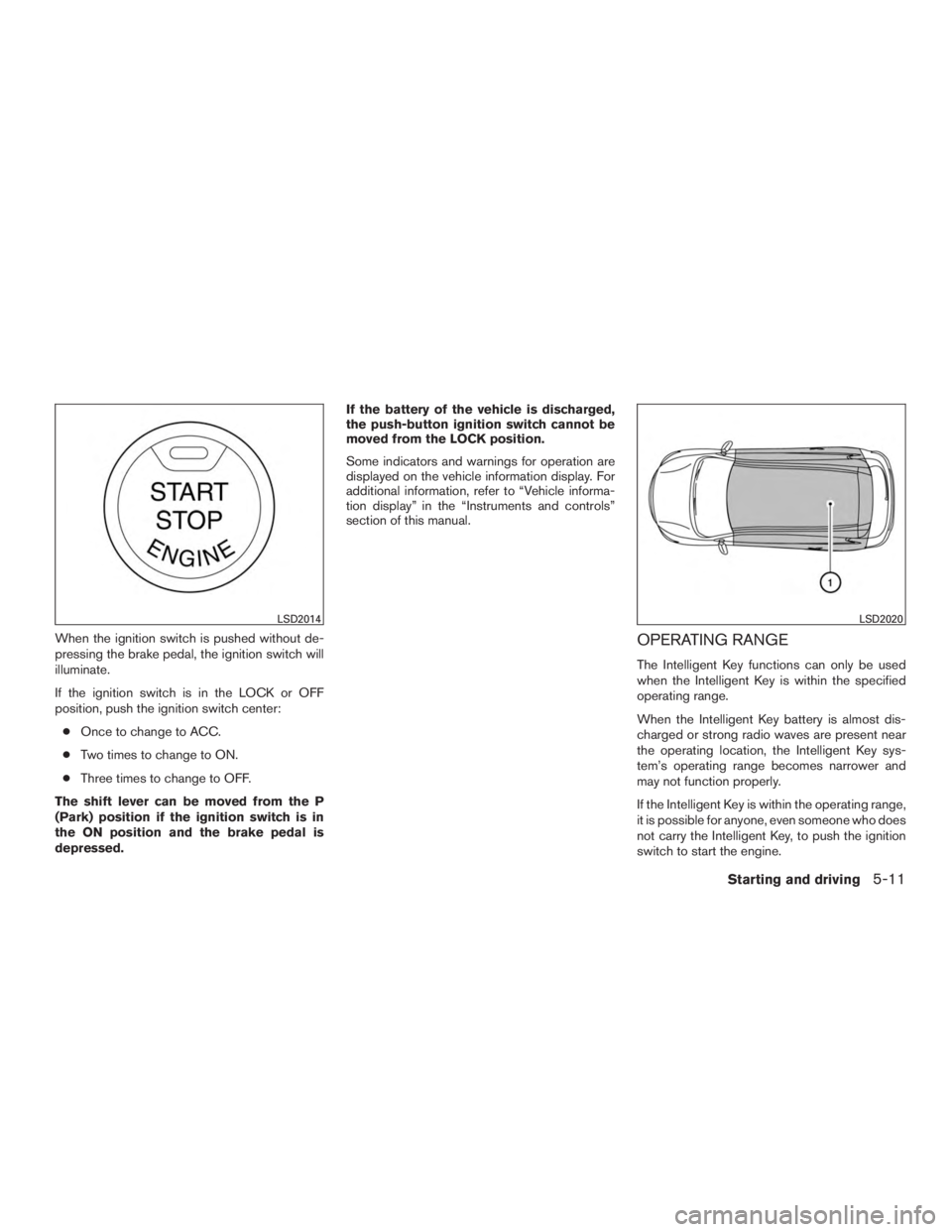 NISSAN MURANO PLATINUM 2017  Owners Manual 