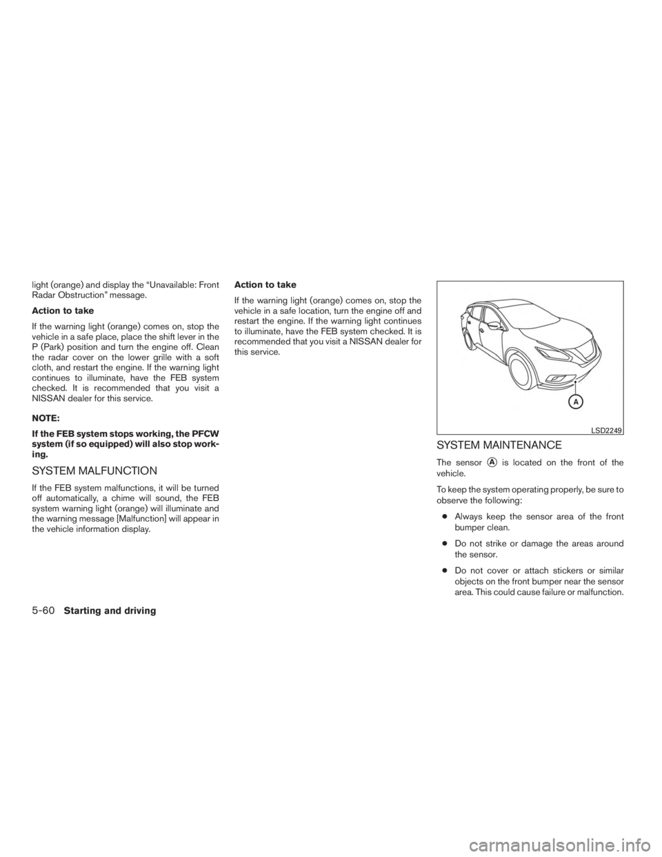 NISSAN MURANO PLATINUM 2017  Owners Manual 