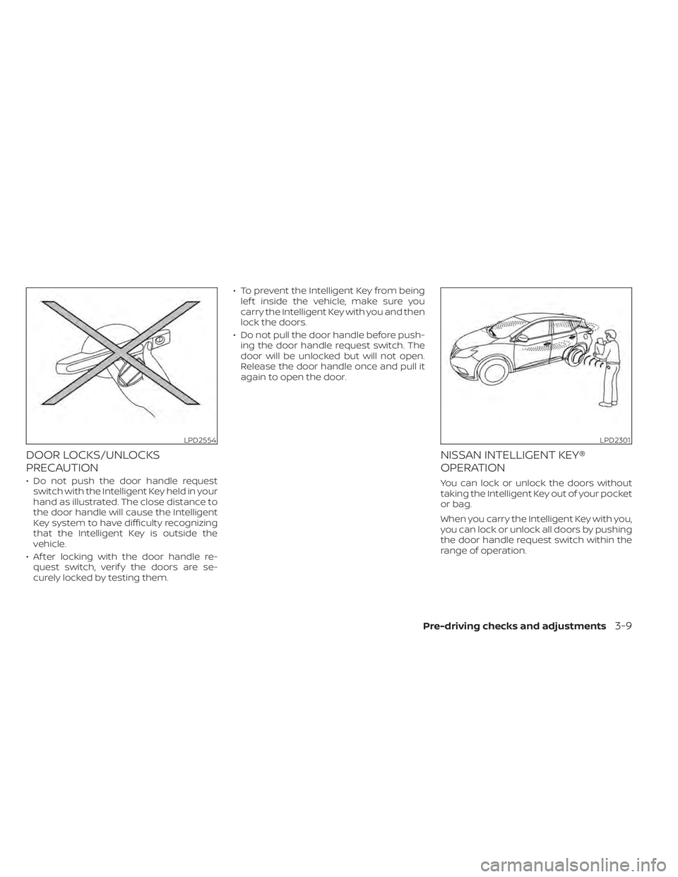 NISSAN MURANO 2022 Owners Manual LPD2554LPD2301 NISSAN MURANO 2022 Owners Manual LPD2554LPD2301