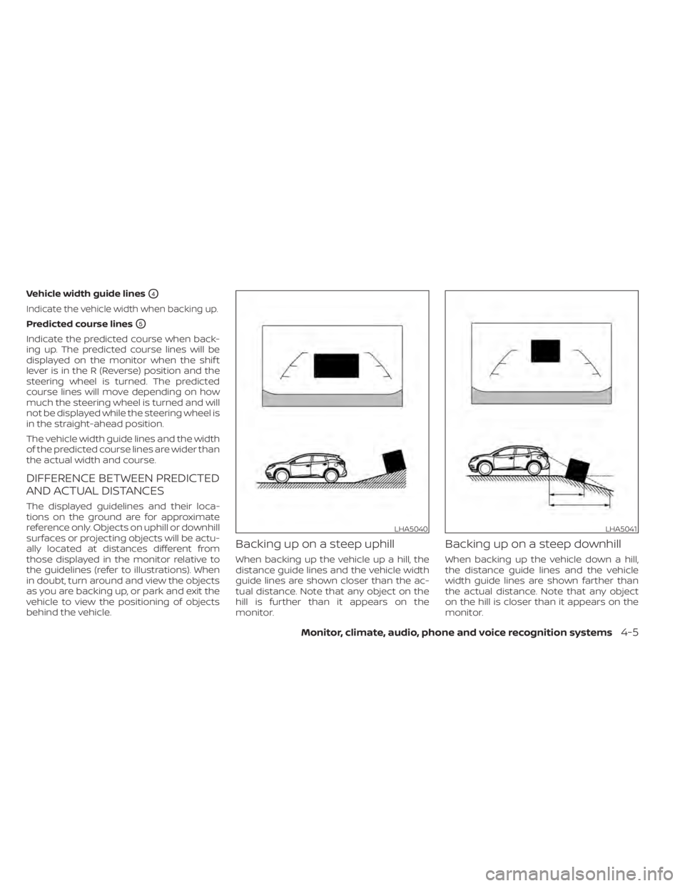 NISSAN MURANO 2022 Owners Manual LHA5040LHA5041 NISSAN MURANO 2022 Owners Manual LHA5040LHA5041