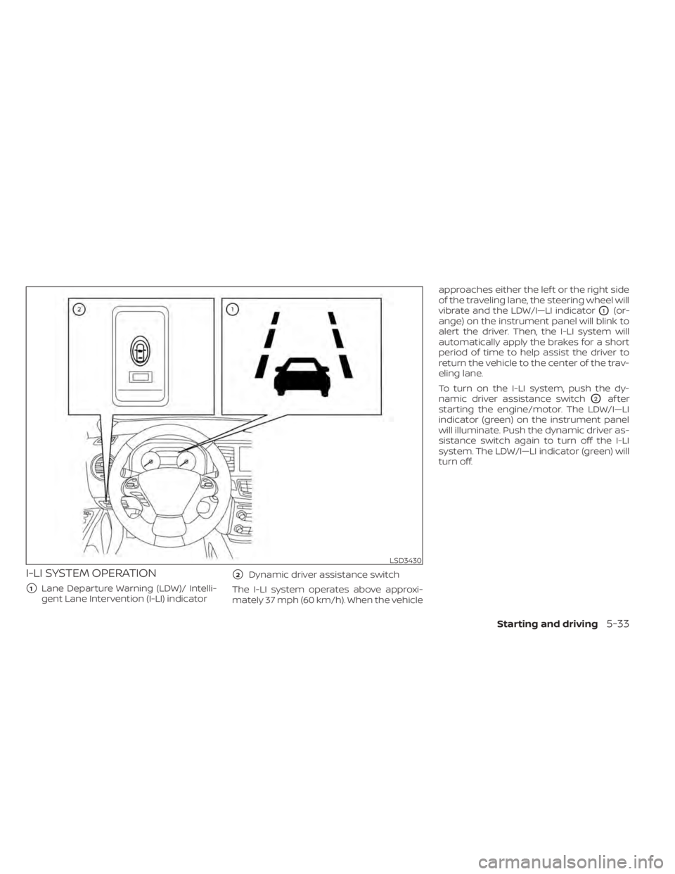 NISSAN MURANO 2022  Owners Manual LSD3430 