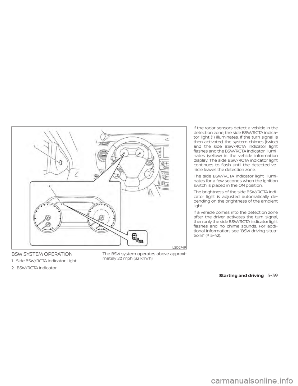 NISSAN MURANO 2022  Owners Manual LSD2749 