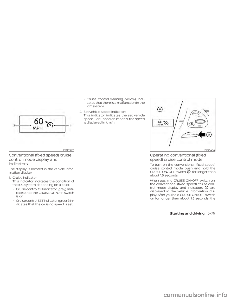NISSAN MURANO 2022  Owners Manual LSD3397LSD3454 