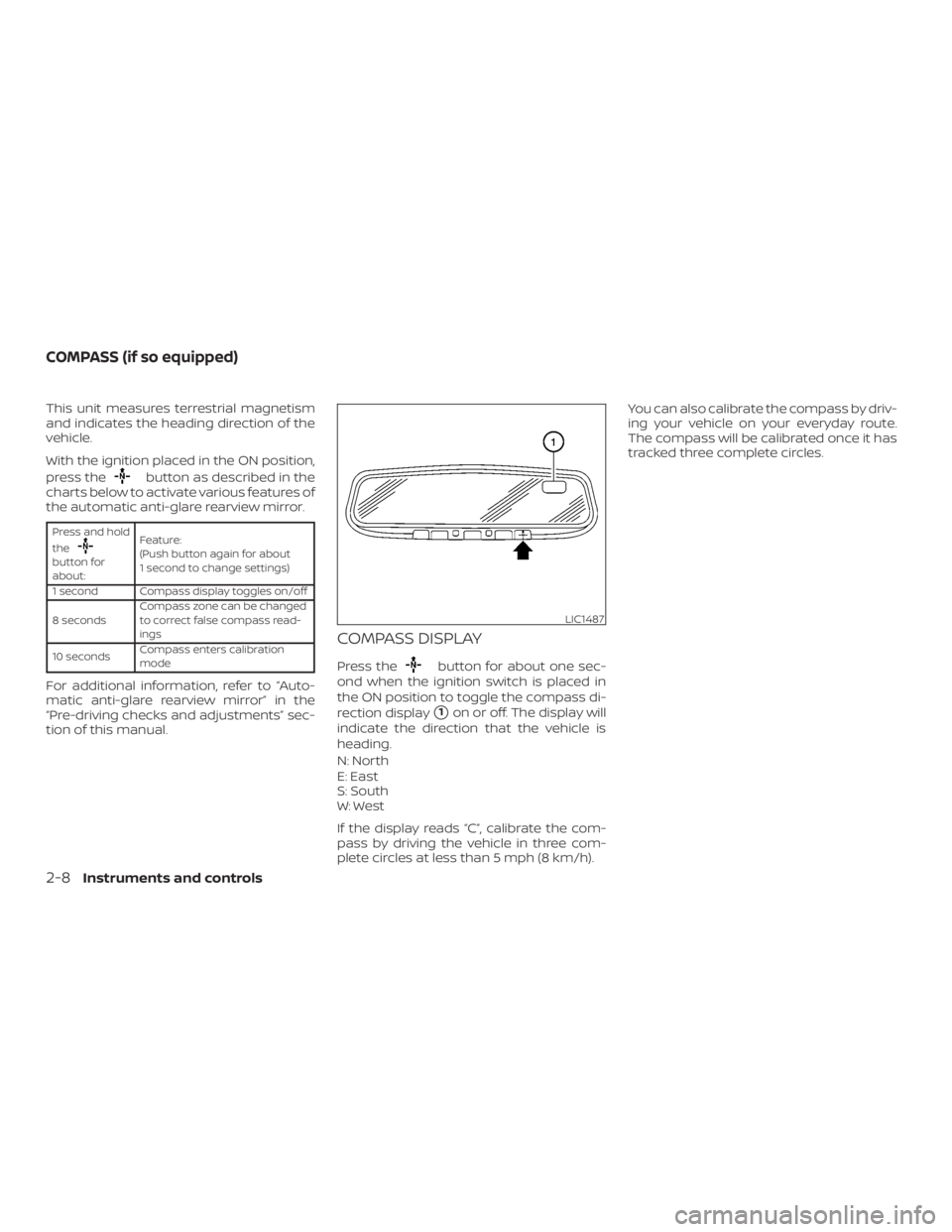 NISSAN PATHFINDER SV 2019  Owners Manual 