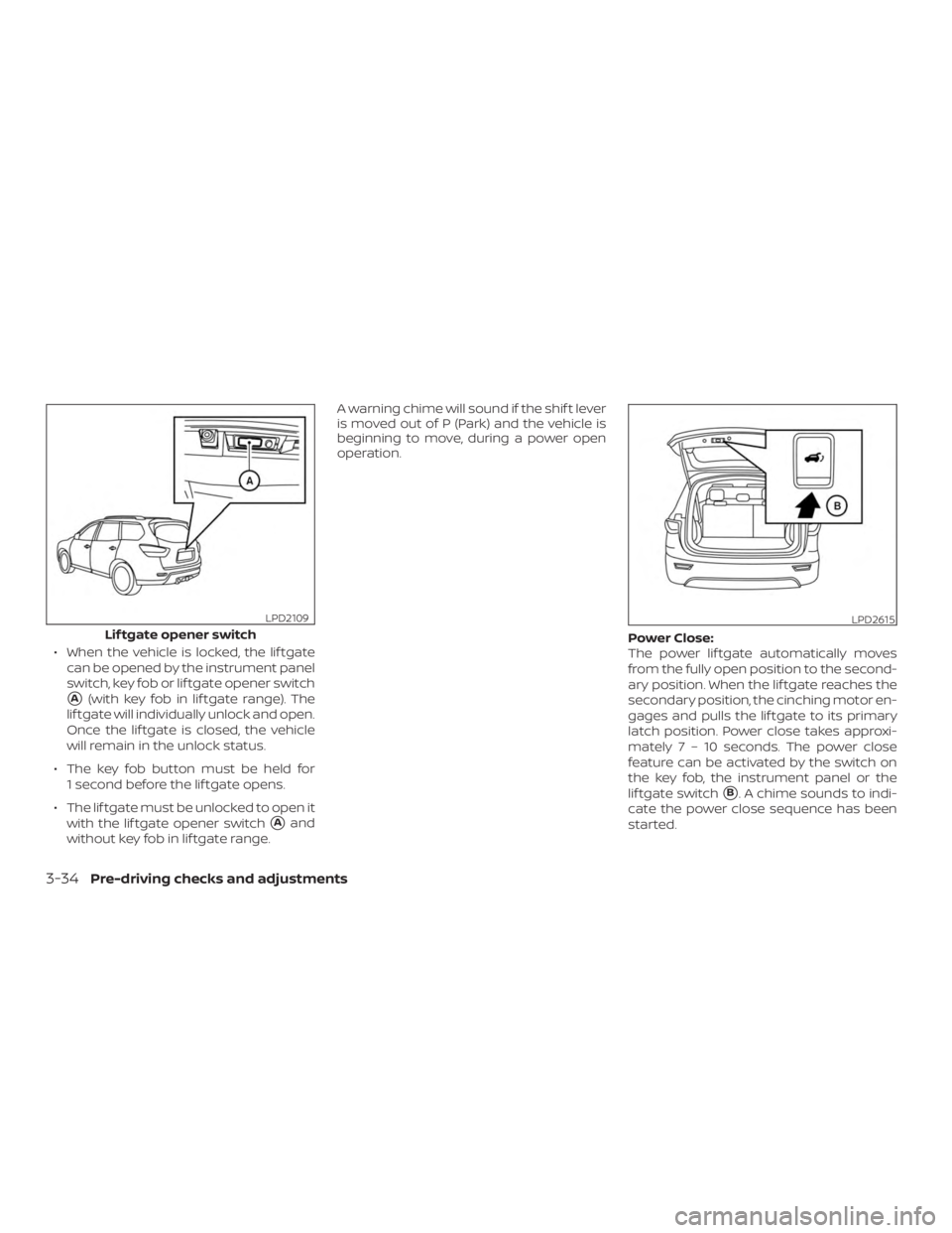 NISSAN PATHFINDER SV 2019  Owners Manual 