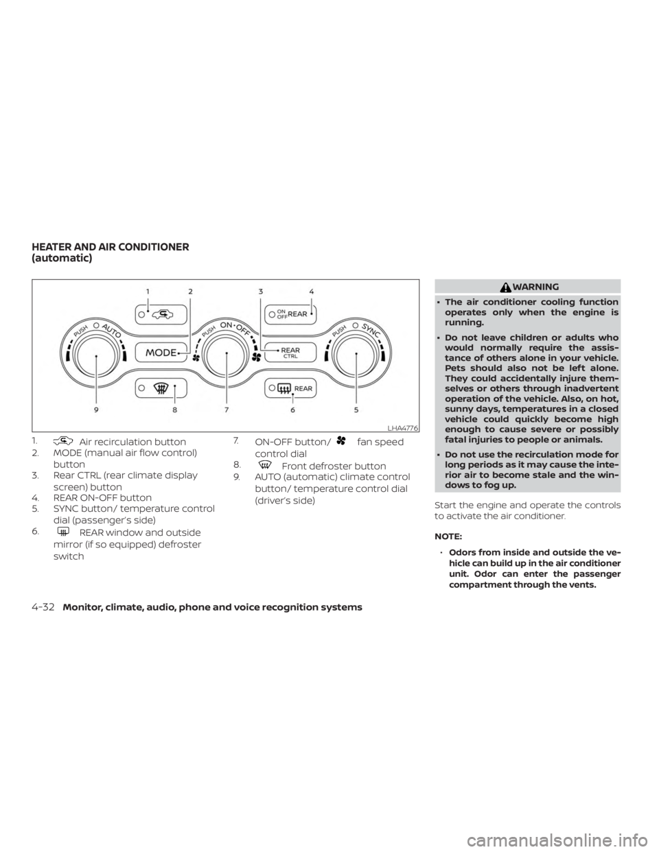 NISSAN PATHFINDER SV 2019 Owners Manual 1. NISSAN PATHFINDER SV 2019 Owners Manual 1.