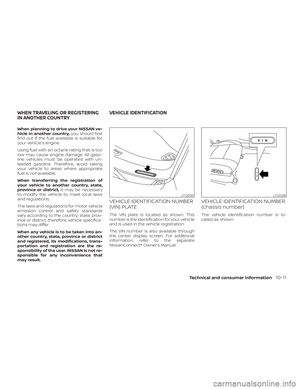 NISSAN PATHFINDER SV 2019  Owners Manual 
