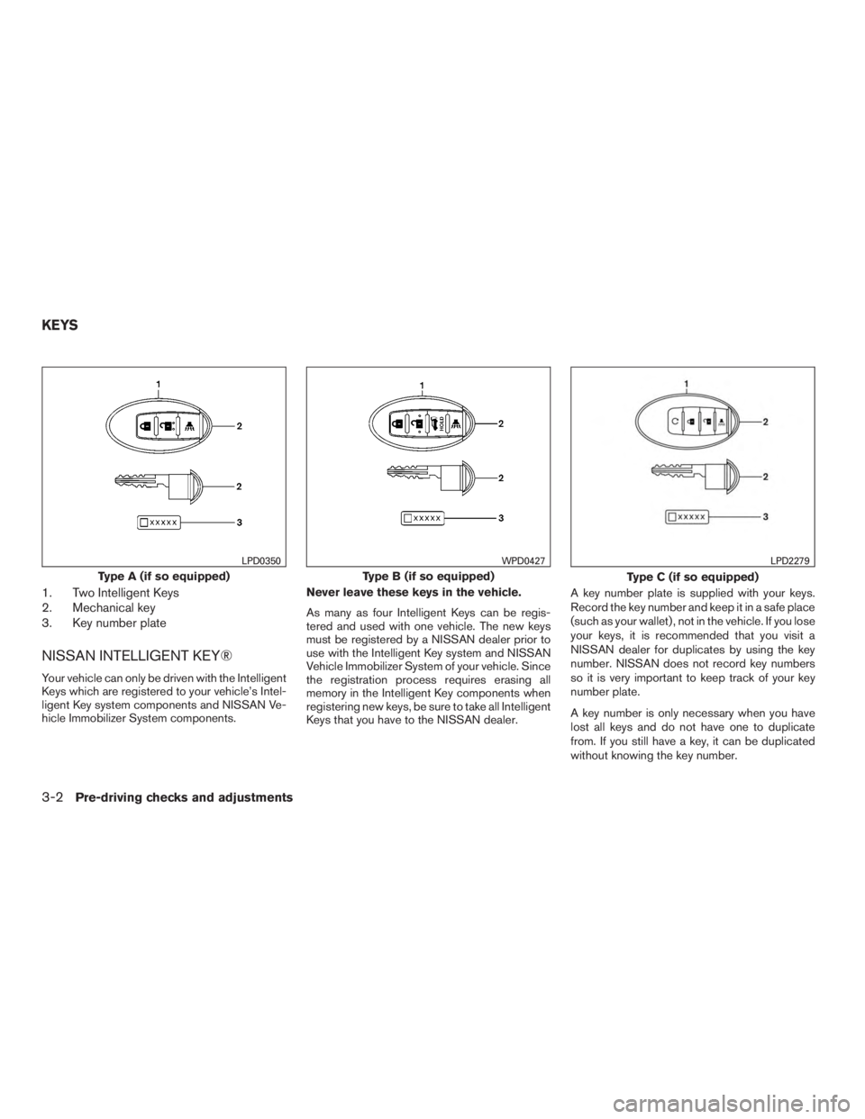 NISSAN PATHFINDER PLATINUM 2015  Owners Manual 