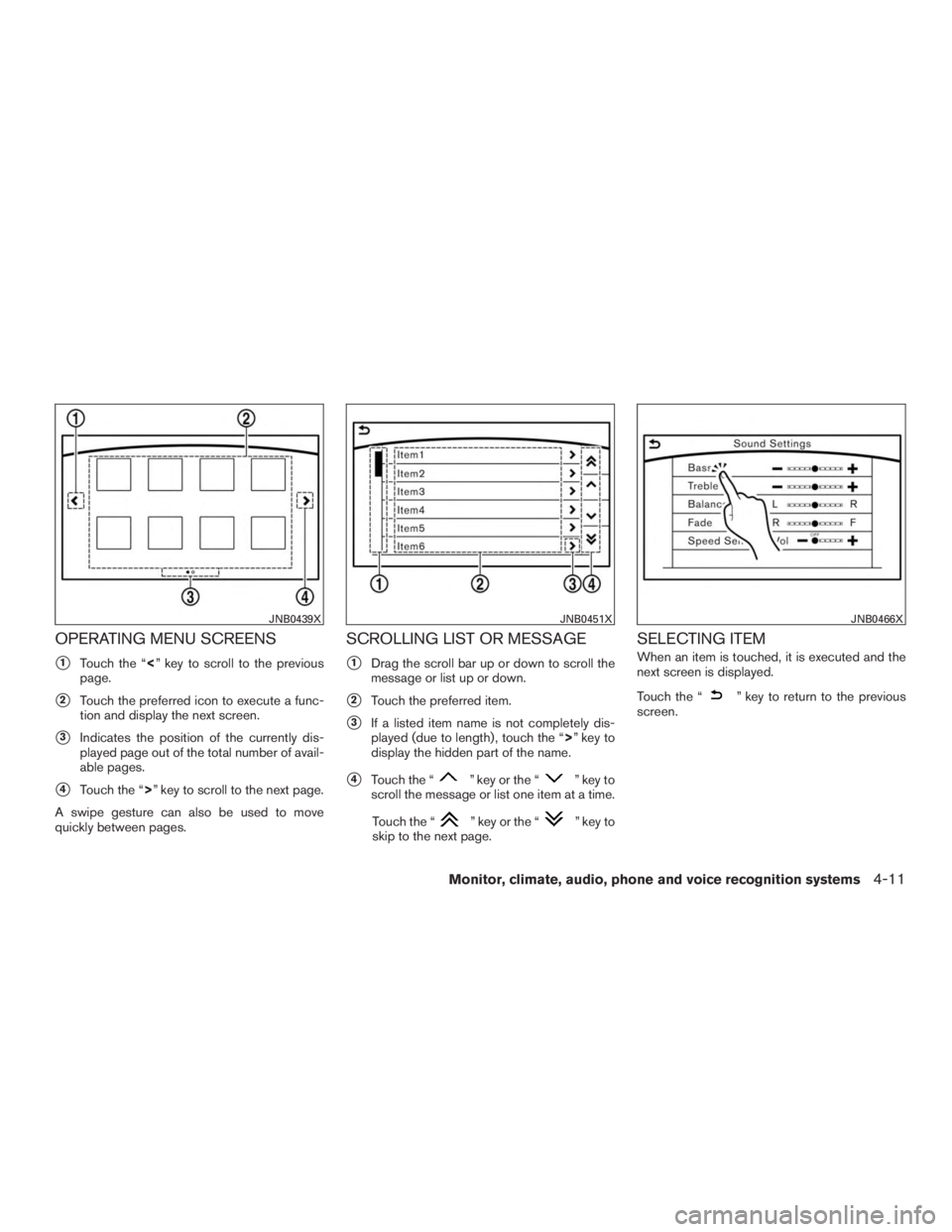NISSAN PATHFINDER PLATINUM 2015  Owners Manual 