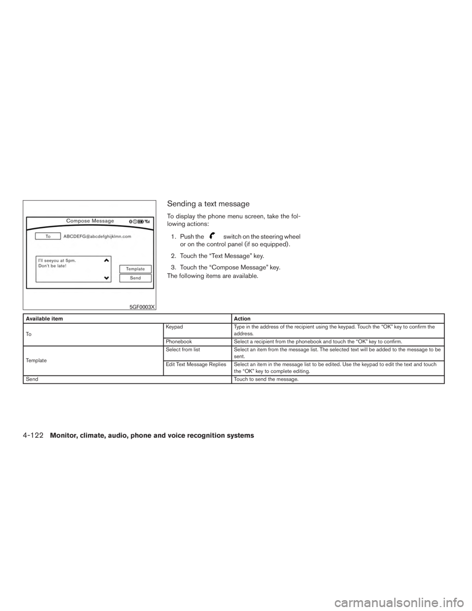 NISSAN PATHFINDER PLATINUM 2015  Owners Manual 
