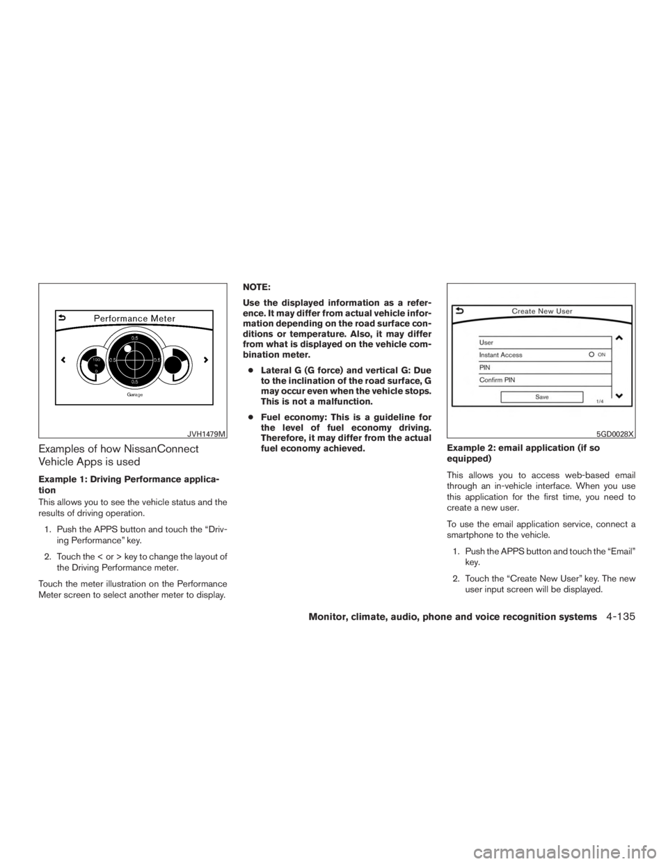 NISSAN PATHFINDER PLATINUM 2015  Owners Manual 