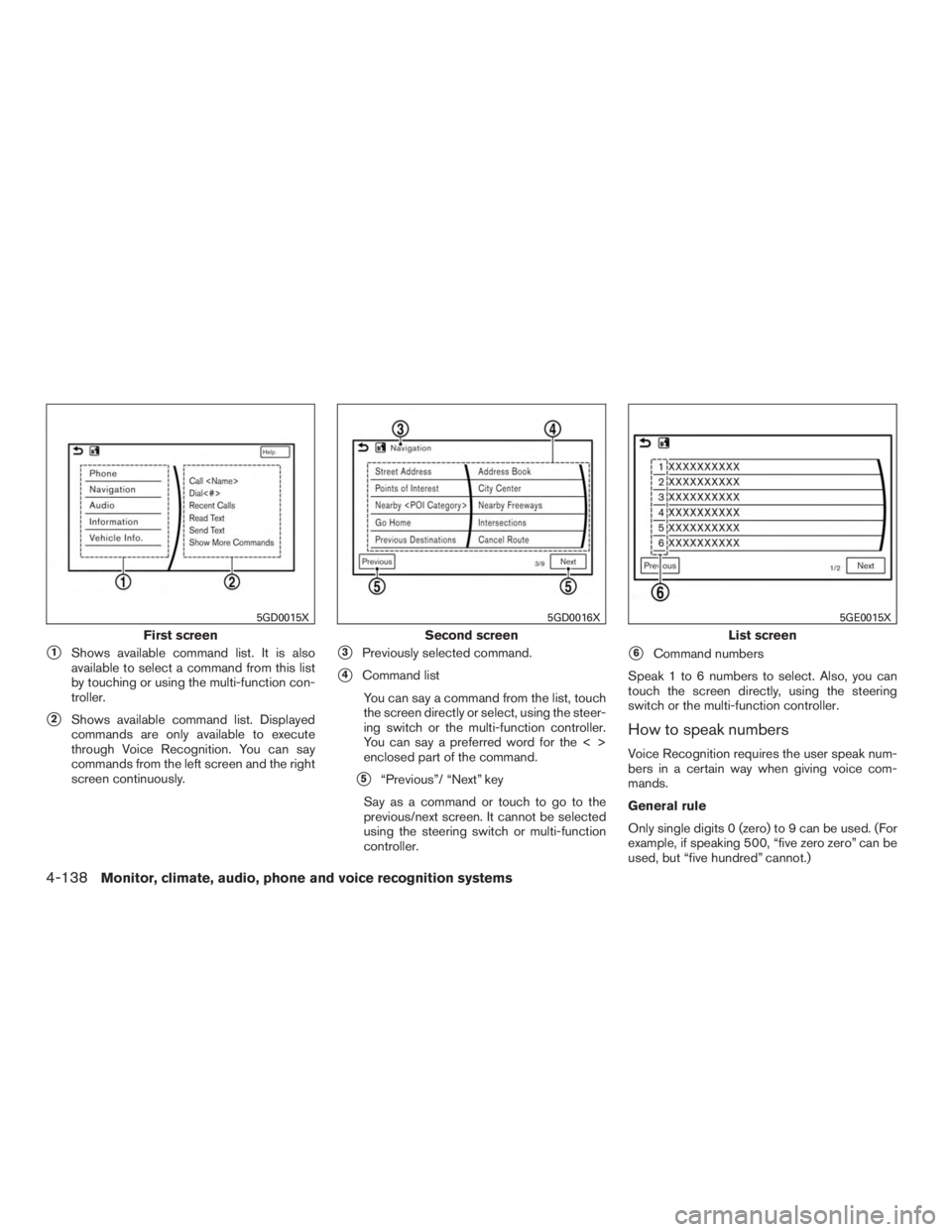 NISSAN PATHFINDER PLATINUM 2015  Owners Manual 