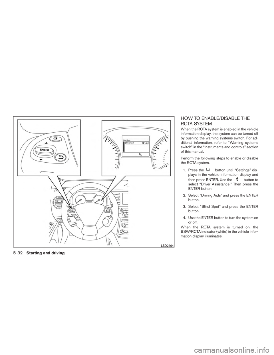 NISSAN PATHFINDER PLATINUM 2015  Owners Manual 