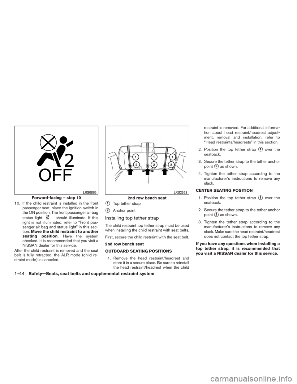 NISSAN PATHFINDER PLATINUM 2015 Repair Manual 